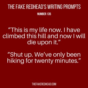 TFR's Writing Prompt 135
