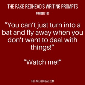 TFR's Writing Prompt 167