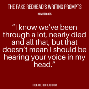 TFR's Writing Prompt 395