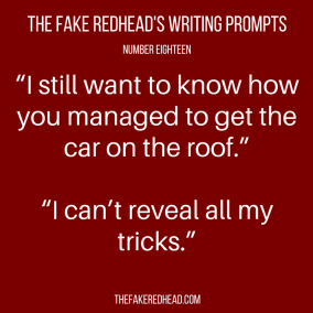 TFR's Writing Prompt 18