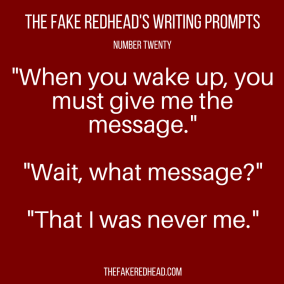TFR's Writing Prompt 20