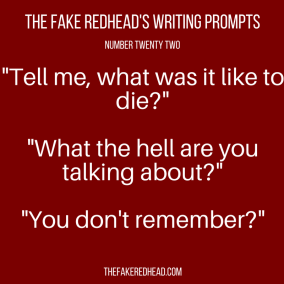 TFR's Writing Prompt 22