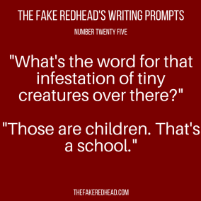 TFR's Writing Prompt 25