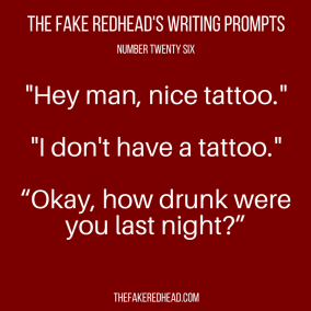 TFR's Writing Prompt 26