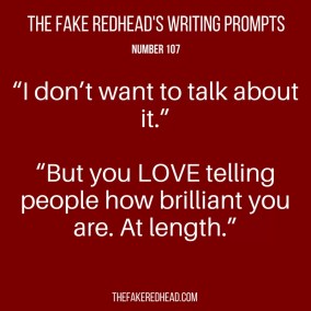 TFR's Writing Prompt 107
