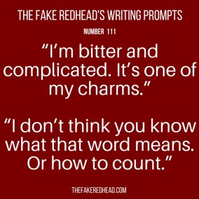 TFR's Writing Prompt 111