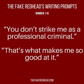 TFR's Writing Prompt 116