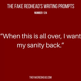 TFR's Writing Prompt 124