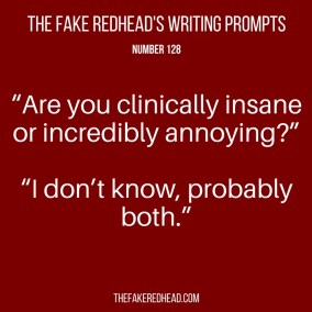 TFR's Writing Prompt 128