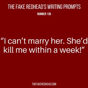 TFR's Writing Prompt 136
