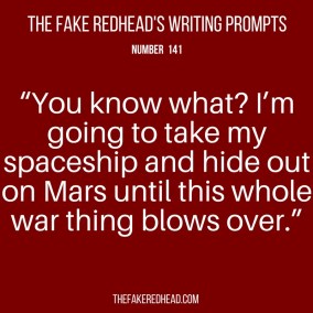 TFR's Writing Prompt 141