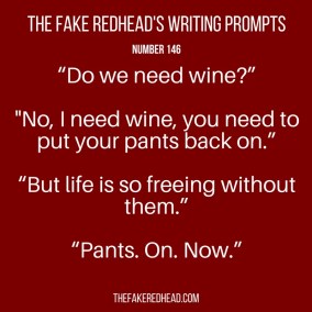 TFR's Writing Prompt 146