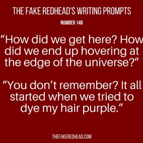 TFR's Writing Prompt 148