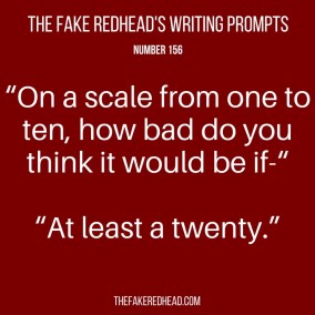 TFR's Writing Prompt 156