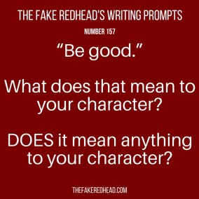 TFR's Writing Prompt 157