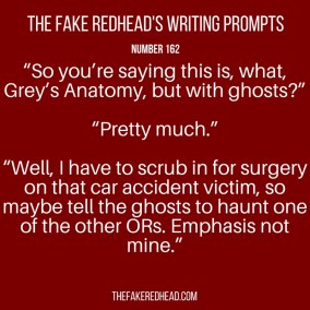 TFR's Writing Prompt 162