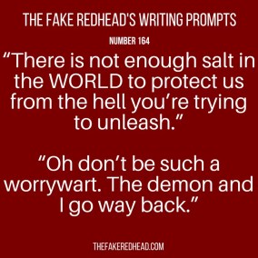 TFR's Writing Prompt 164