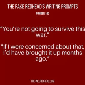 TFR's Writing Prompt 165