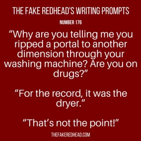 TFR's Writing Prompt 176