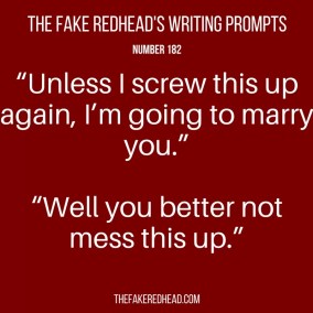 TFR's Writing Prompt 182