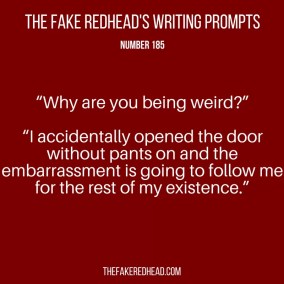 TFR's Writing Prompt 185