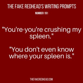 TFR's Writing Prompt 191