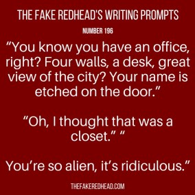 TFR's Writing Prompt 196