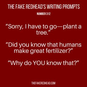 TFR's Writing Prompt 312
