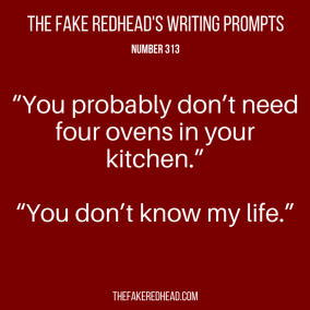 TFR's Writing Prompt 313
