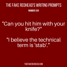 TFR's Writing Prompt 320