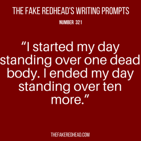 TFR's Writing Prompt 321