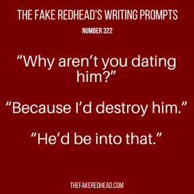 TFR's Writing Prompt 322