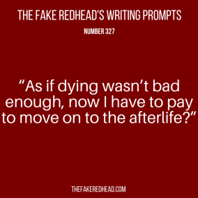 TFR's Writing Prompt 327