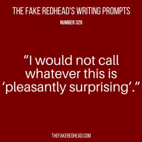 TFR's Writing Prompt 329