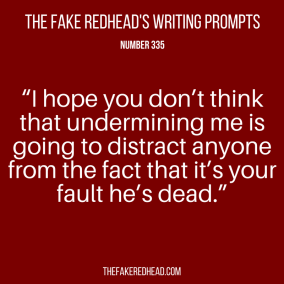 TFR's Writing Prompt 335