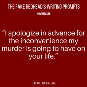 TFR's Writing Prompt 336