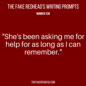 TFR's Writing Prompt 338