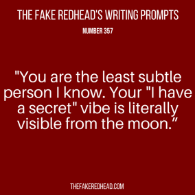 TFR's Writing Prompt 357