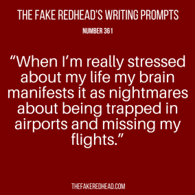 TFR's Writing Prompt 361