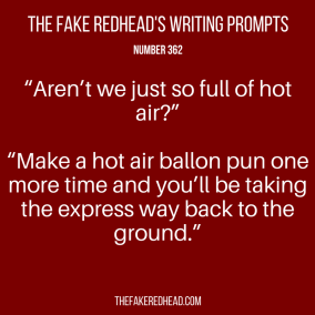 TFR's Writing Prompt 362