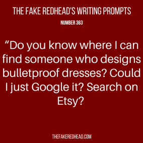 TFR's Writing Prompt 363