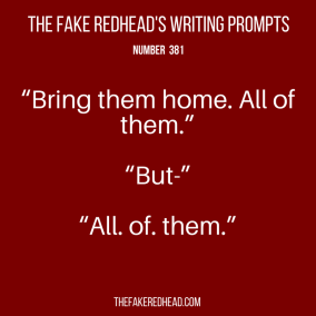 TFR's Writing Prompt 381