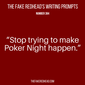TFR's Writing Prompt 384