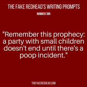 TFR's Writing Prompt 386