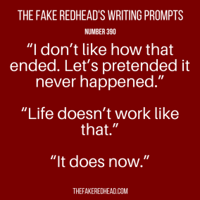 TFR's Writing Prompt 390