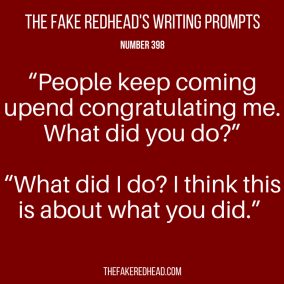 TFR's Writing Prompt 398