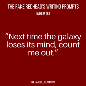 TFR's Writing Prompt 482